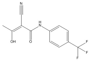 (2Z)-2-Cyano-3-hydroxy-N-[4-(trifluoromethyl)phenyl]but-2-enamide